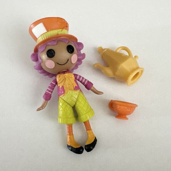 Mini Lalaloopsy Wacky Hatter Doll Alice Wonderland Collectible Toy Teacup - Picture 1 of 3